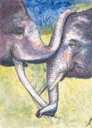 Greeting | 14"x11" Print