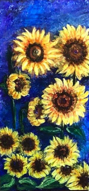 Sunny View | 30"x15" Mixed Media